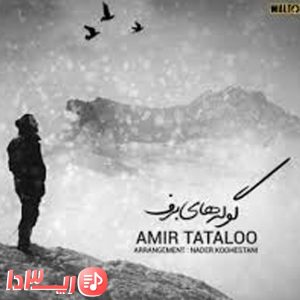 آهنگ گوله های برف از امیر تتلو